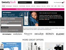 Tablet Screenshot of beautyflash.co.uk